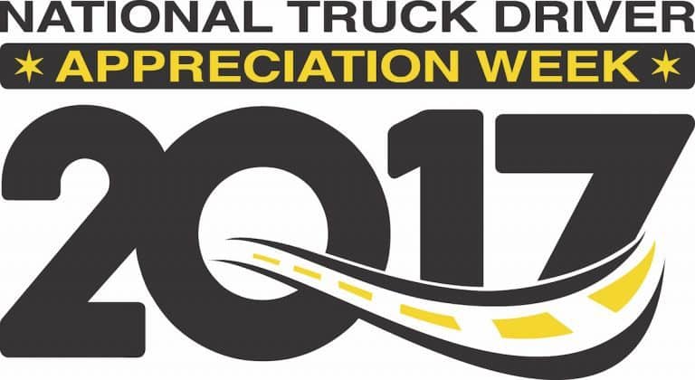 National Truck Driver Appreciation Week 2017